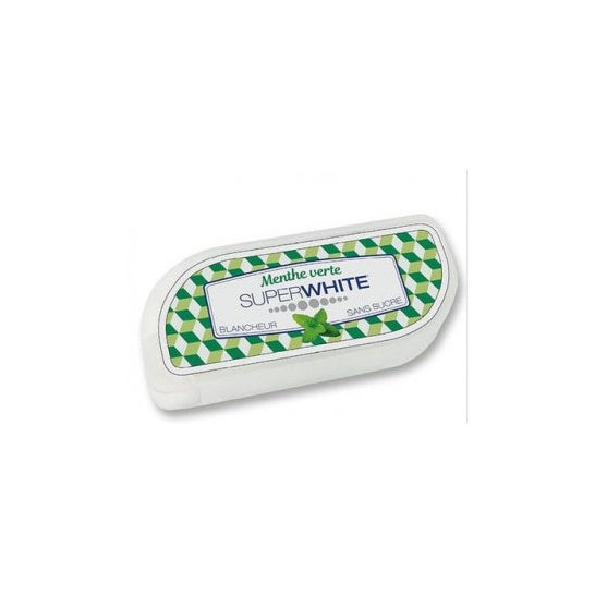 Super White  Bote of 50 Fresh Pastilles Intense Mint