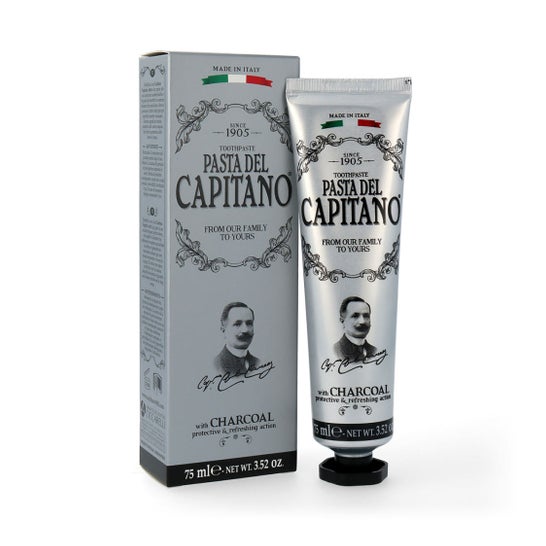 Capitano's Paste 1905 Tandpasta Acitvo Carbon 75ml
