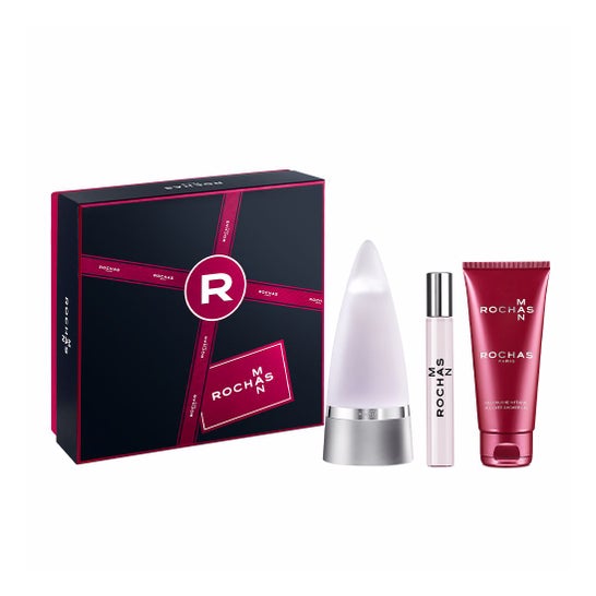Rochas Pack Man Eau de Toilette + Mini + Shower Gel