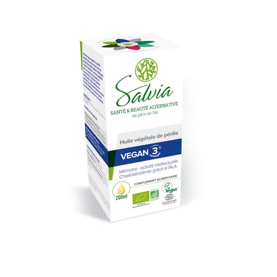 Salvia Vegan Huile Végétale De Périlla 200ml