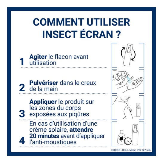 Insect Écran Repelente Avispas y Avispones 100ml