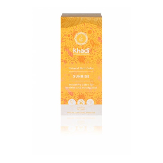 Khadi Sunrise Dye Honey 100% Veget 100g