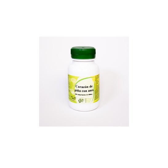 GHF Corazón de Piña 600mg 100 comprimidos masticables