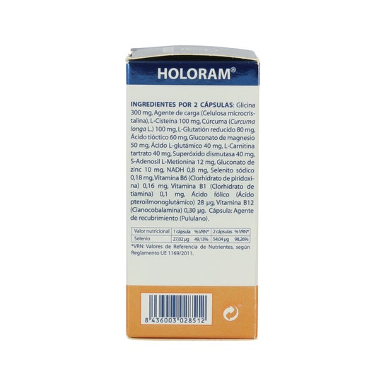 Equisalud Holoram Detox 60caps