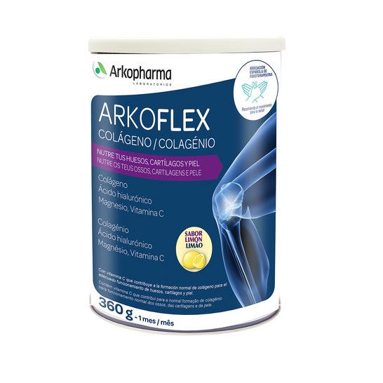 Arkoflex Kollagen + Hyaluronsäure + Magnesium + Vitamin C, Zitronengeschmack 360g