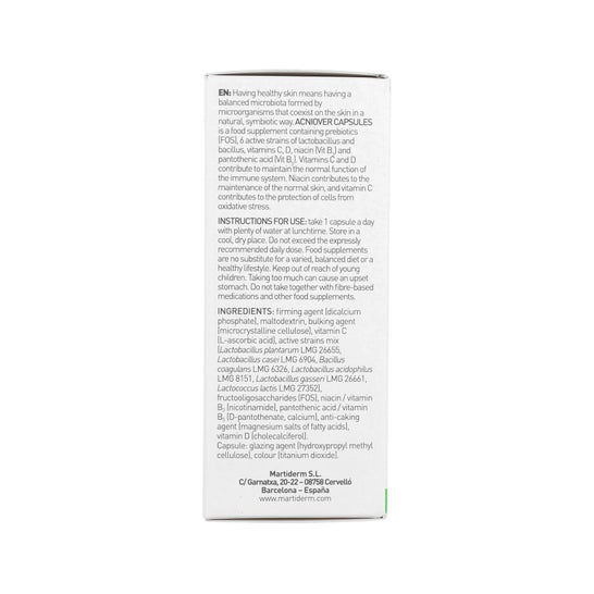 Martiderm® Acniover 60caps