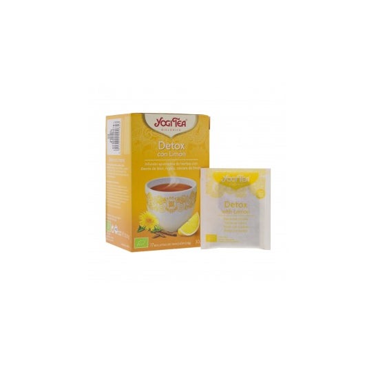 Yogi Tea detox con limón 17 bolsas