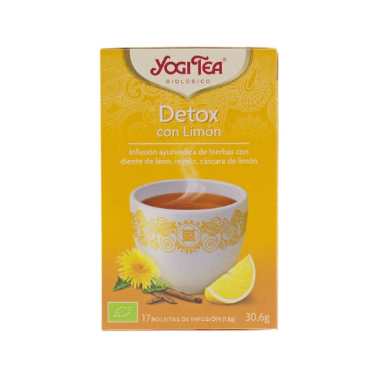 Yogi Tea Detox con limone 17 bustine