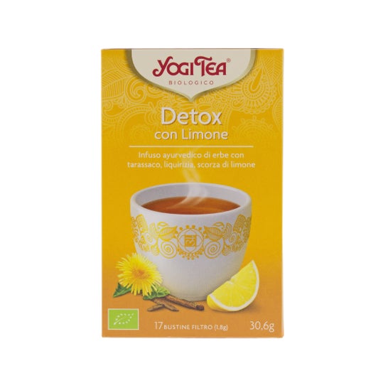 Yogi Tea Detox con limone 17 bustine