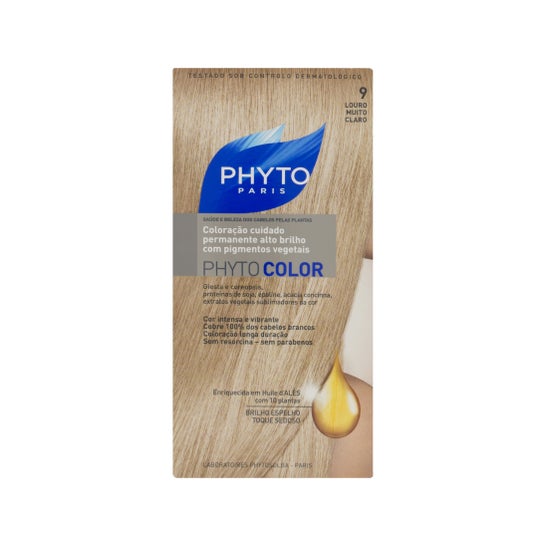 Phyto tinte color 9 rubio muy claro 1 ud