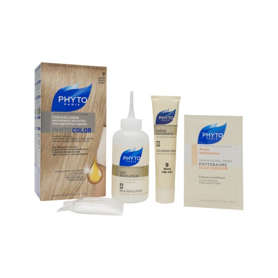Phyto tinte color 9 rubio muy claro 1 ud