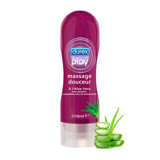 Durex Lubricante para Masajes Placer Suave Aloe Vera 200ml