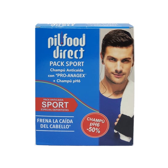 Pilfood Pack Anti Hair Loss Sport Shampoo 200mlx2