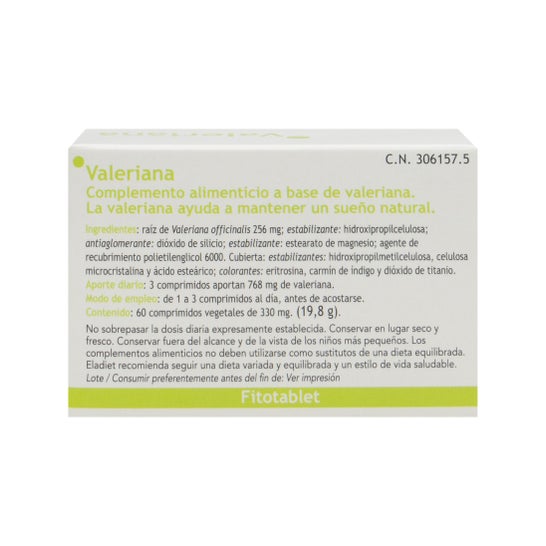 Fitotablet valeriana 60 comp