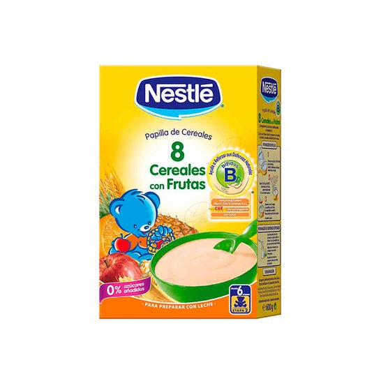 Nestlé 8 Cereales con frutas 600g