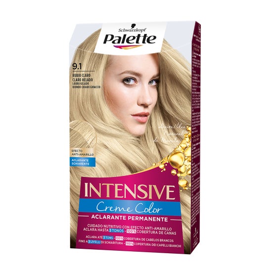 Schwarzkopf Palette Intensive Hair Color 9.1 Light Blonde Light Ash 1pc