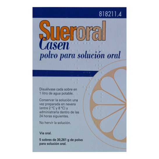 Sueroral Casen Solución Oral 5 sobres