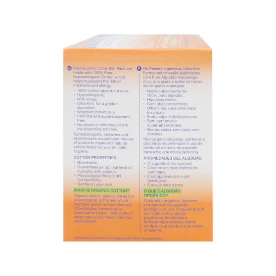 Farmaconfort Compresas de Día 100% Algodón 10uds