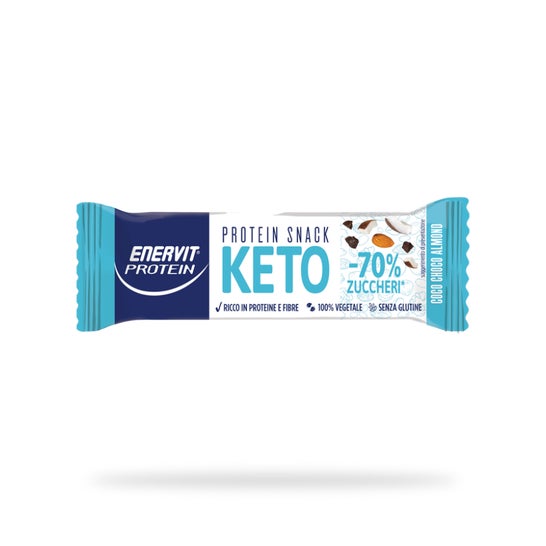 Enervit Protein Keto Snack Cocco Cioccolato Almond 35g