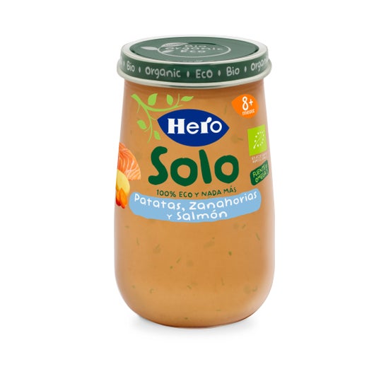 Hero Solo Kartoffel-Karotte-Kartoffel-Lachs 190g