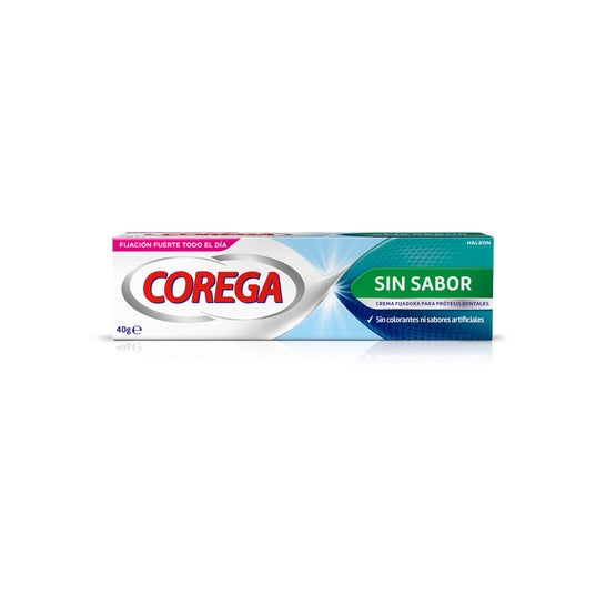 Corega Sin Sabor Crema Fijadora 40g