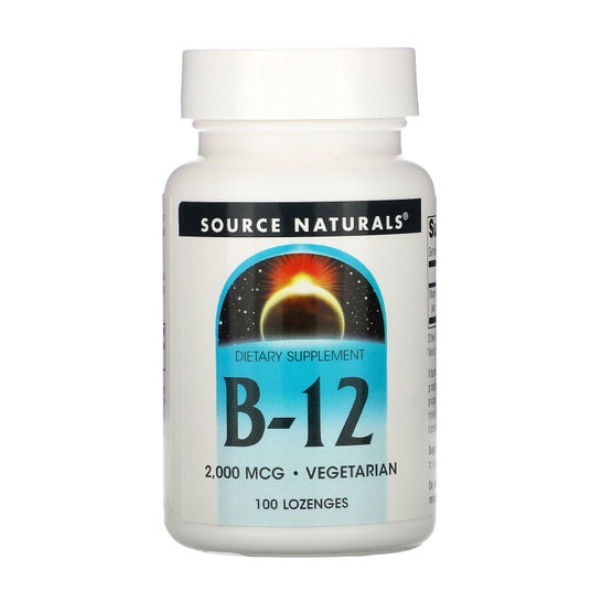 Source Naturals B-12 2000 mcg 100 pastillas