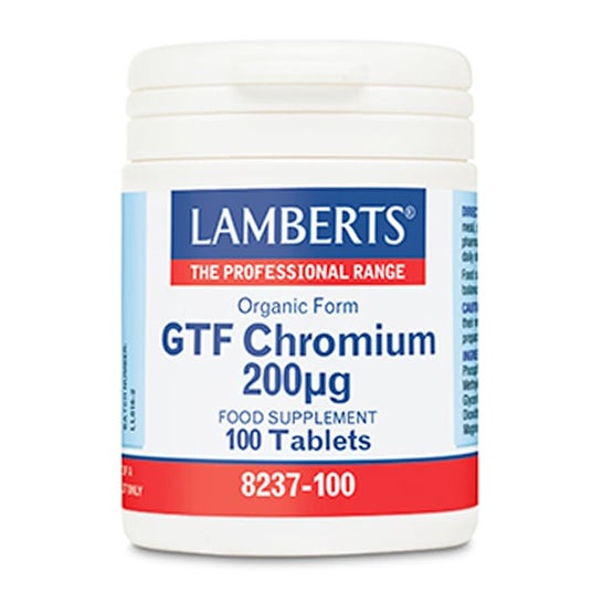 Lamberts Cromo Gtf 200åg 100 Tabletten