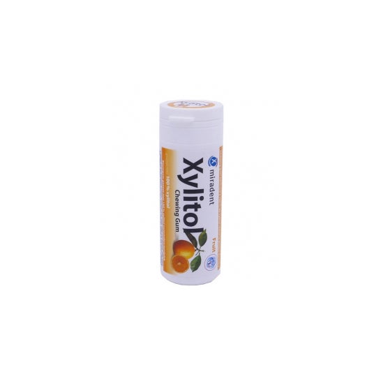 Miradent Xylitol Chewing Gum Fruit 30 Gums