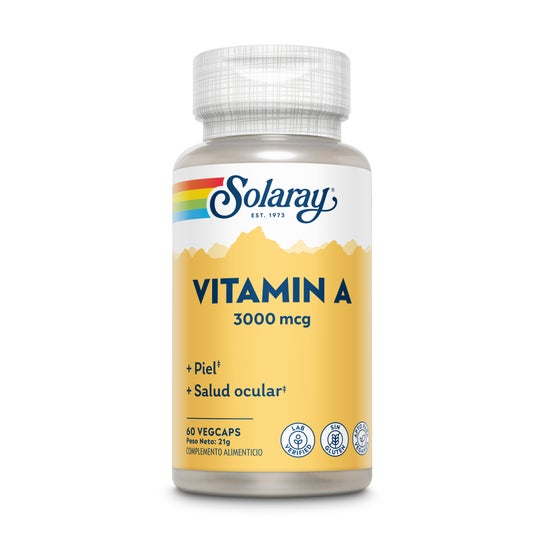 Solaray Vitamina A 3000mcg 60caps