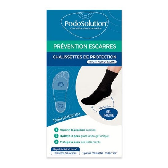 PodoSolution Socke Prevention Fersenspreizung 35-38 1 Paar