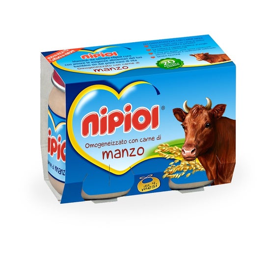 Nipiol Porridge di Carne Omogeneizzata 240g