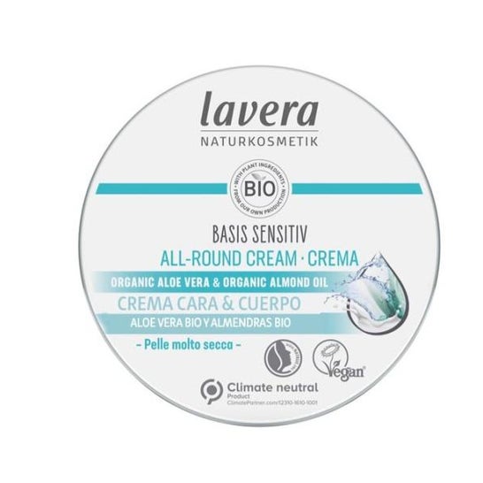 Lavera Basis Sensitiv Crema Cara & Cuerpo 150ml