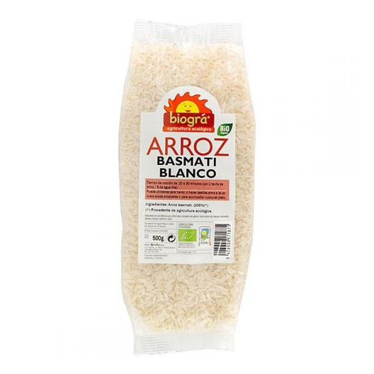 Organic Basmati Rice White Bio 500g