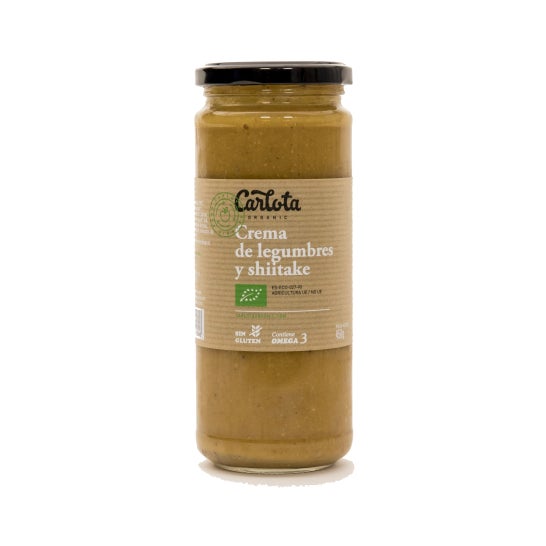 Carlota Organic Shiitake Crema Vegetale Bio 450g