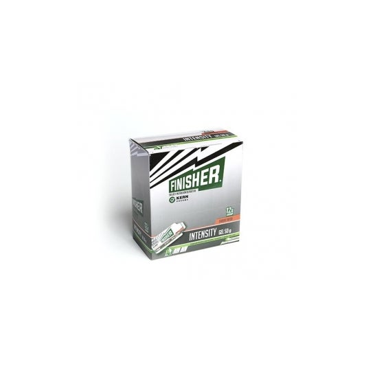 Finisher® Intensity Gel Energético Sabor Fresa 12 Sobres De 50g