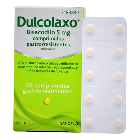 Dulcolaxo Bisacodilo 5mg 30compr