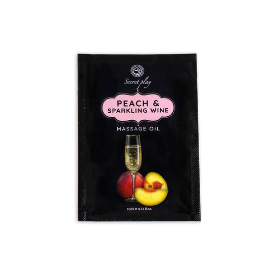 Secretplay Single Dose Oil Massage Peach And Cava 10 ml