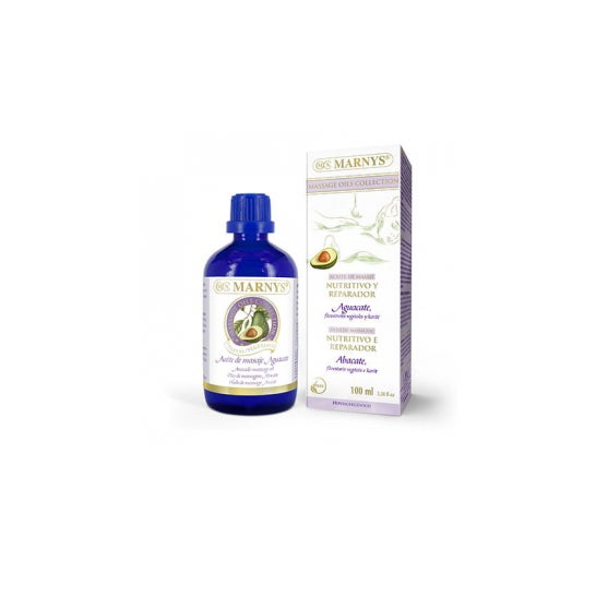 Marnys Aceite de Masaje de Aguacate Nutritivo 100 ml