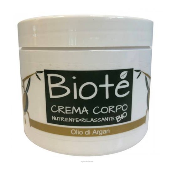 Bioté Crema Corporal Nutriente Relajante Aceite de Argán 500ml