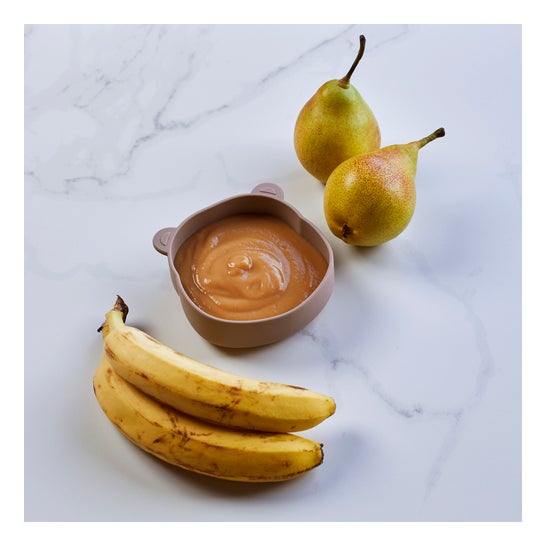 Gerber Organic Pera y Plátano 125g