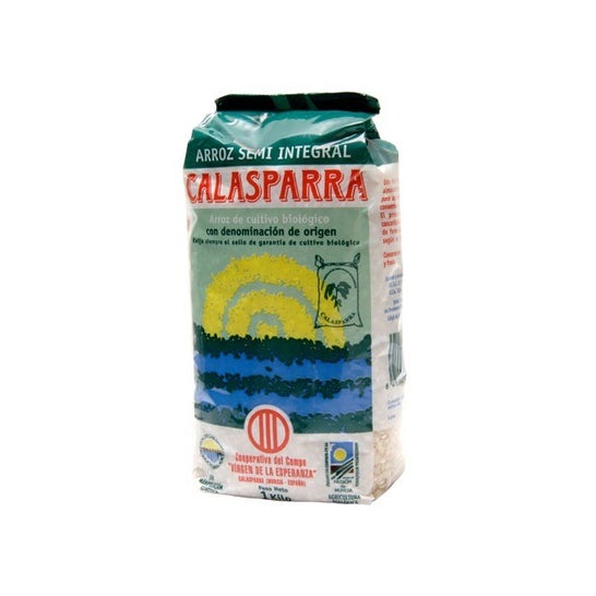 Calasparra Rice Calasparra Semi Integal Plas 1 Kg