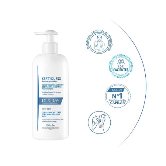 Ducray Kertyol Pso Bálsamo Hidratante Diario 400 ml