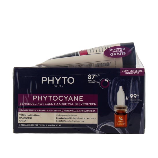 Phyto Phytocyane Pack Tratamiento Anticaída Progresiva Mujer