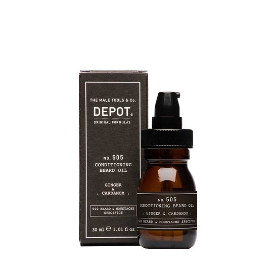 Depot Nº 505 Conditioning Beard Oil Ginger & Cardamom 30ml