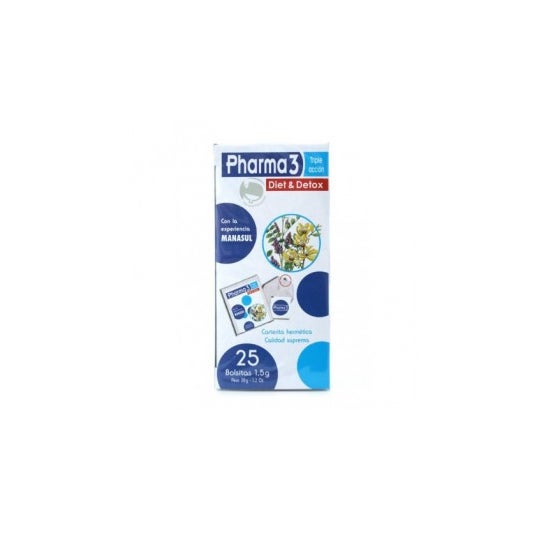 Pharma3 Diet & Detox 25 infusiones
