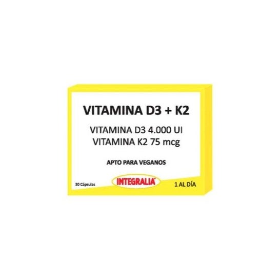 Integralia Vitamina D3+K2 30caps