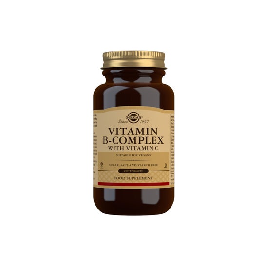 Solgar Vitamina B-Complex con Vitamina C 250comp