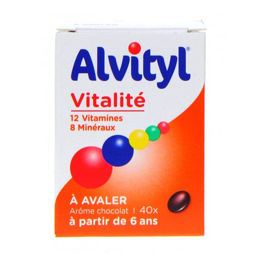 Alvityl Plus Vitalit Enrobed Tablets Boks af 40