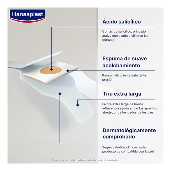 Opatrunek Hansaplast na kalusy 8uds Opatrunek Hansaplast na kalusy 8uds