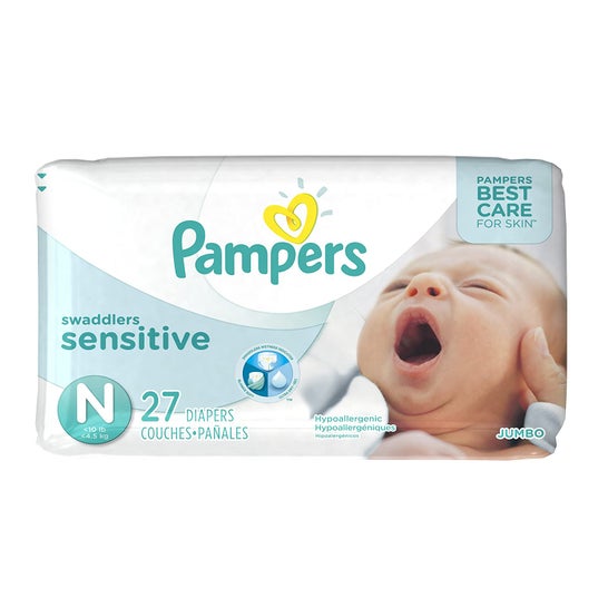 Pampers Nieuwe Baby Luiers Unisex 27uts